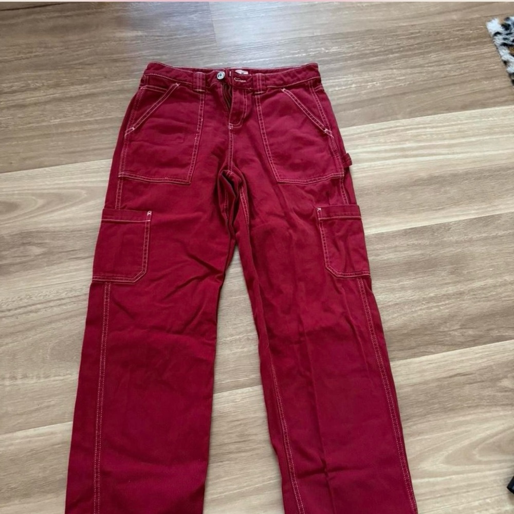 Garage Deep Red Pants